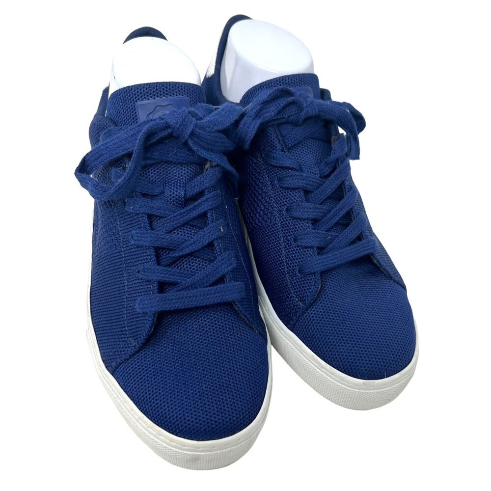 Greats Brooklyn‎ Mens  Youth The Royale Navy Knit Sneaker Solid Blue Mesh Size 7
